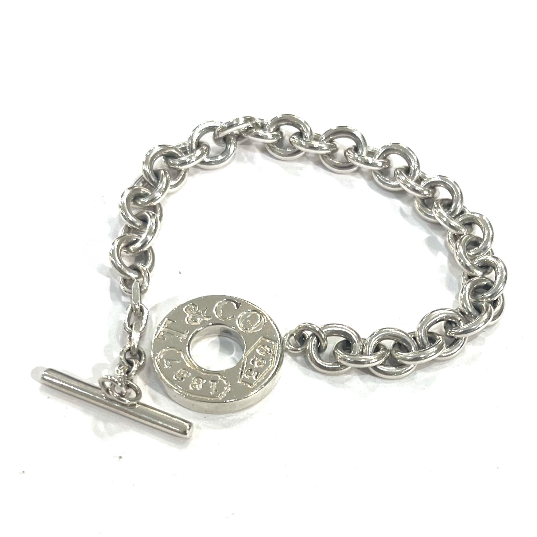 TIFFANY&CO】2770 TIFFANY&CO. 1837 T&CO ティファニー トグルブレス