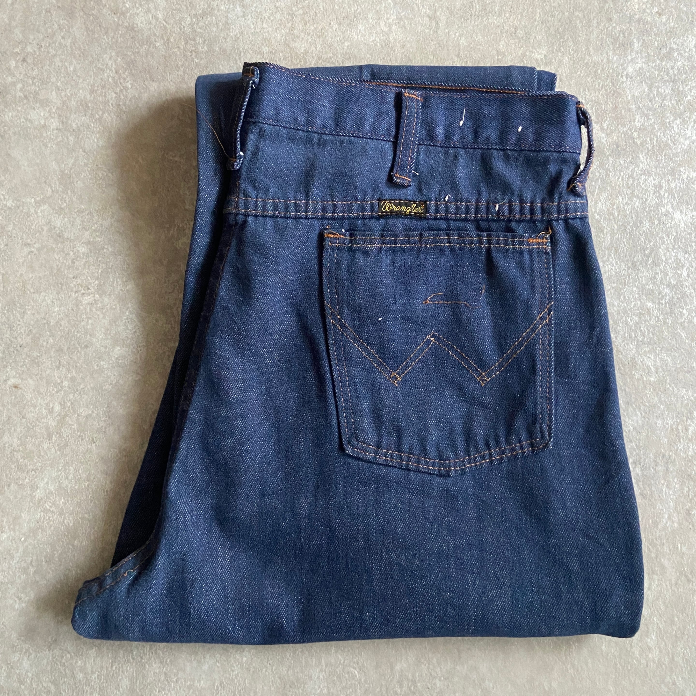 1970s Wrangler Denim 938 Flare W35 L29 Made in USA G825 | ROGER'S
