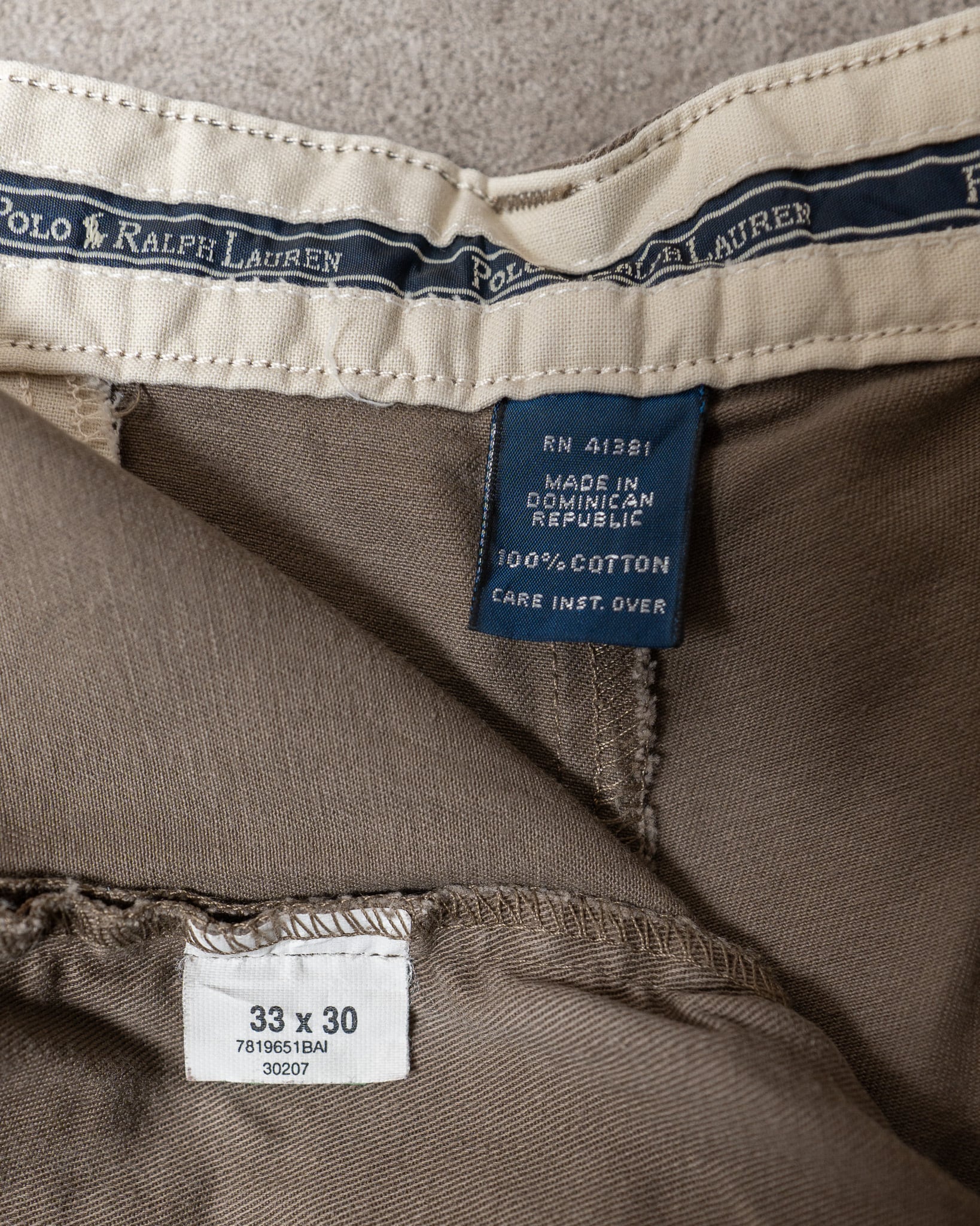 W33】POLO by Ralph Lauren POLO CHINO W33】POLO by Ralph Lauren POLO CHINO