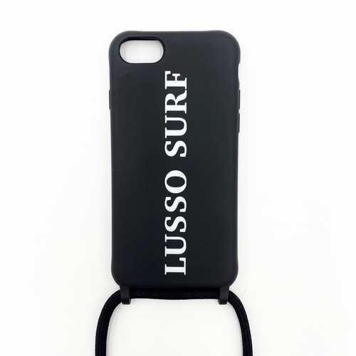 LUSSO SURF Logo iphone case 【Black】