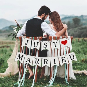 ウェディング ガーランド JUST MARRIED WH