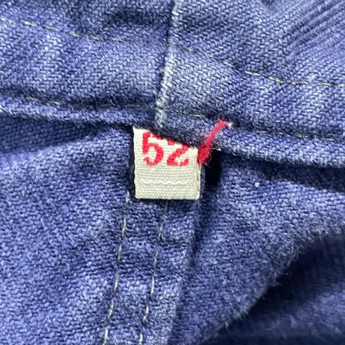 50-60s VETRA サンフェードコットンツイル フレンチワークジャケット 詳細写真5