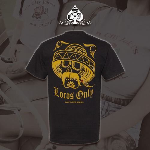 【NEW】"Locos Only"  Deadbeat Lines T-Shirt
