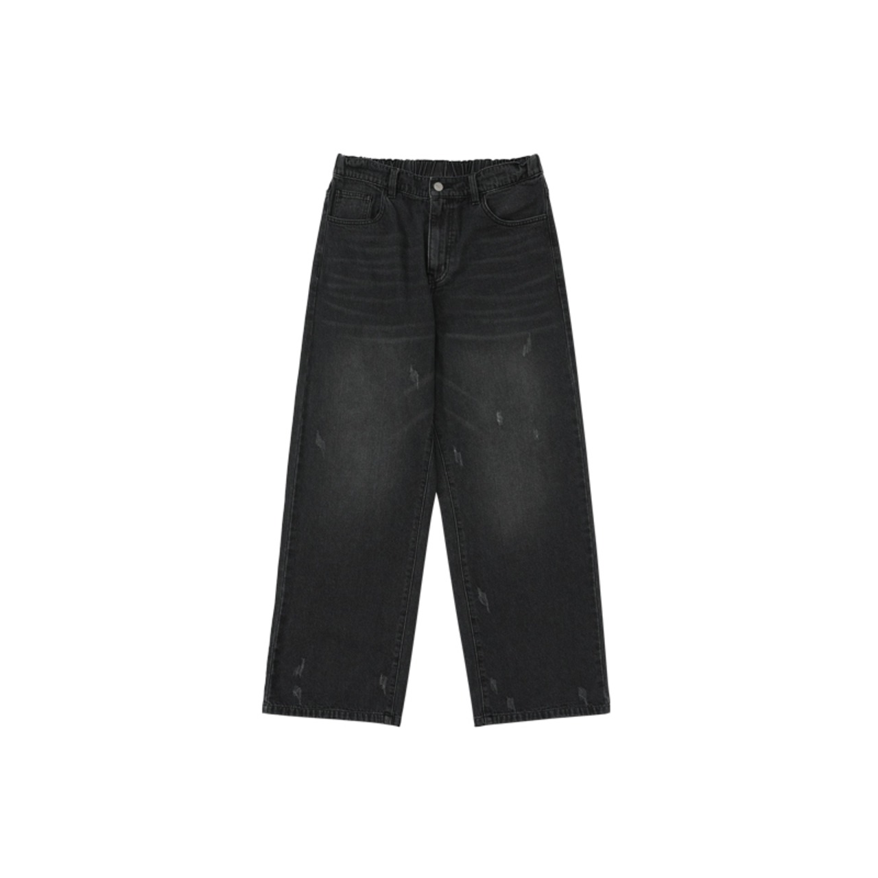 ウォッシュドブラックデニムパンツ（別売りでセットアップのジャケットあり）　936