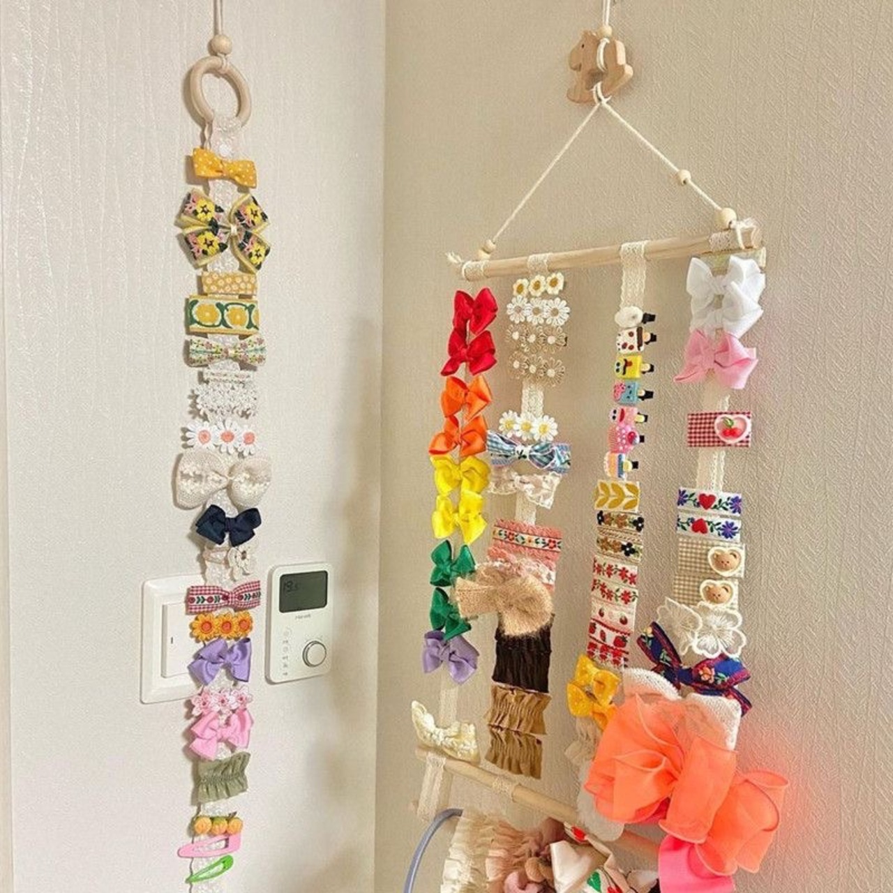 GOODS木製ヘアクリップ収納