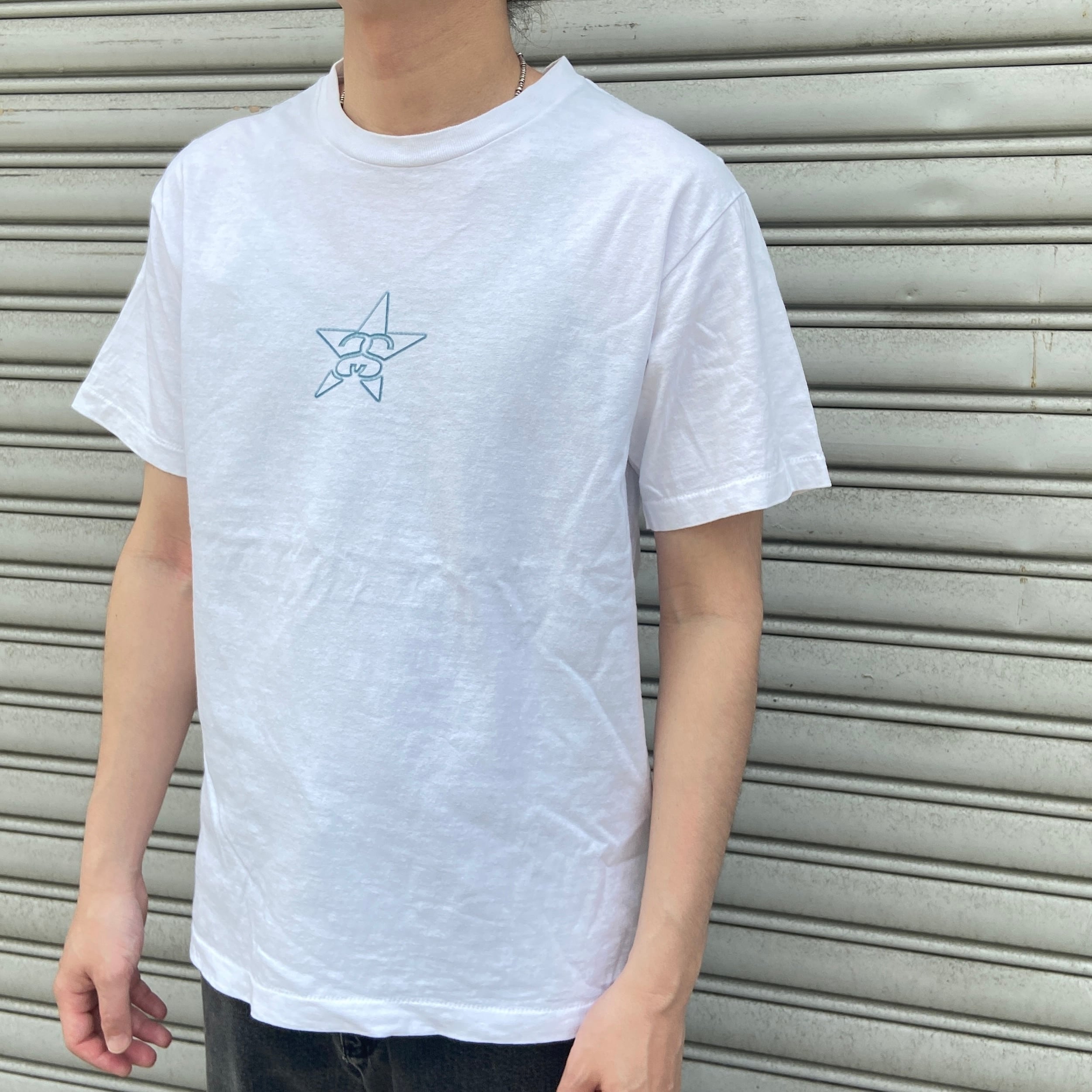 90s USA製 STUSSY 紺タグ プリントTシャツ 白 M | 古着屋 Uan