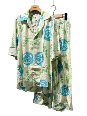 SUKU HOME スクホーム /  CLASSIC PYJAMA SET OASIS/SUNPOT / パジャマセット