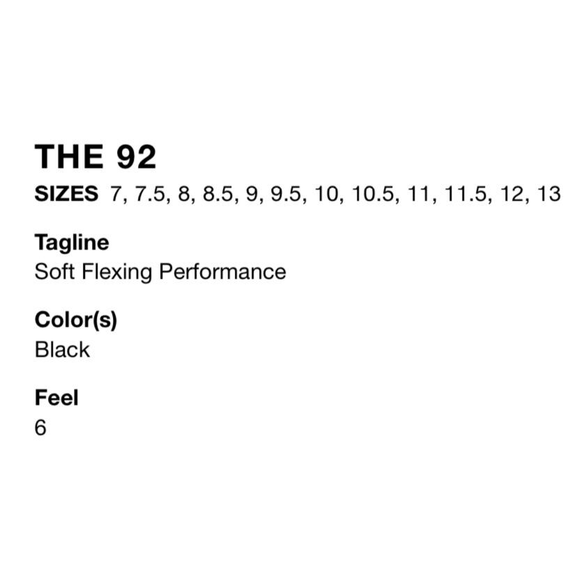 23-24年モデル RIDE .『 THE 92 』. Black . ライド . ナイン