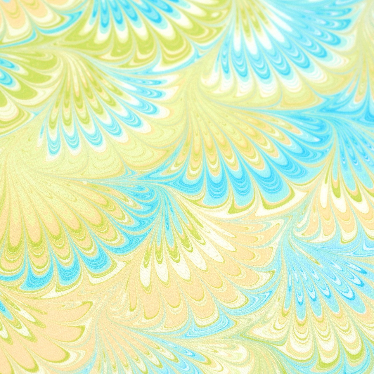 リバーシブル半巾帯 ［ 田園と青空 ］