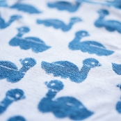 〈 mina perhonen 24SS 〉 sea birds / Tシャツ / ACS8373P / blue / 110〜120