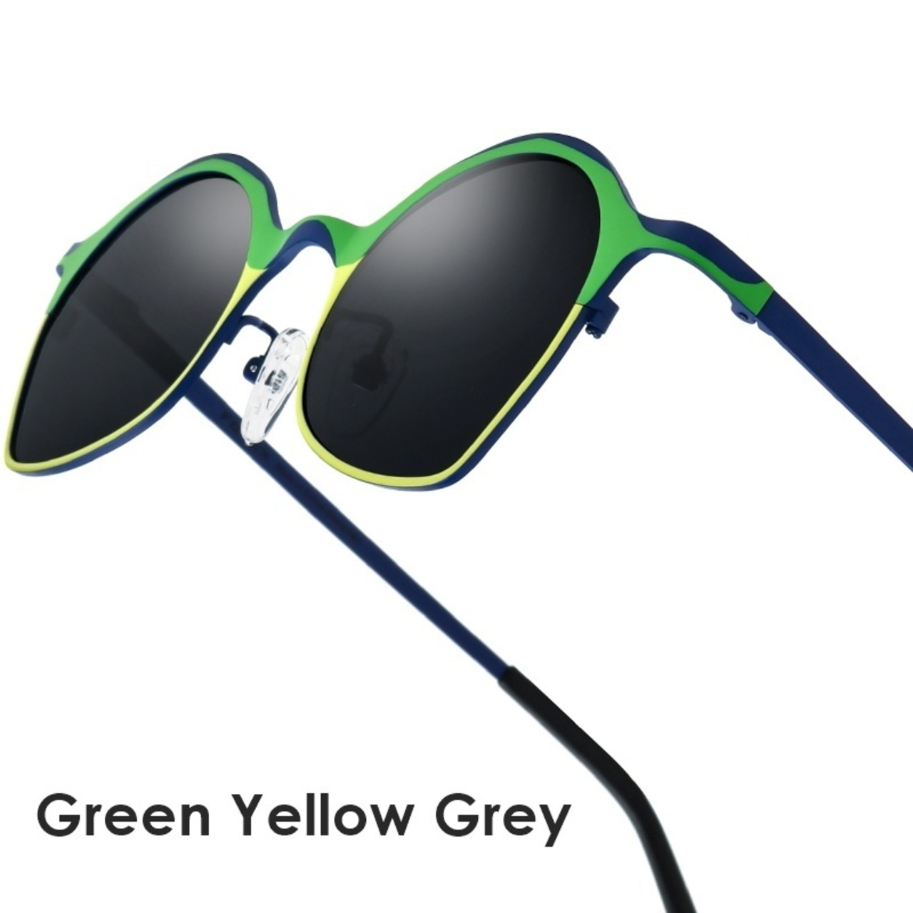 Titanium Sunglasses -polygon- / チタン アシンメトリー サングラス -ポリゴン-