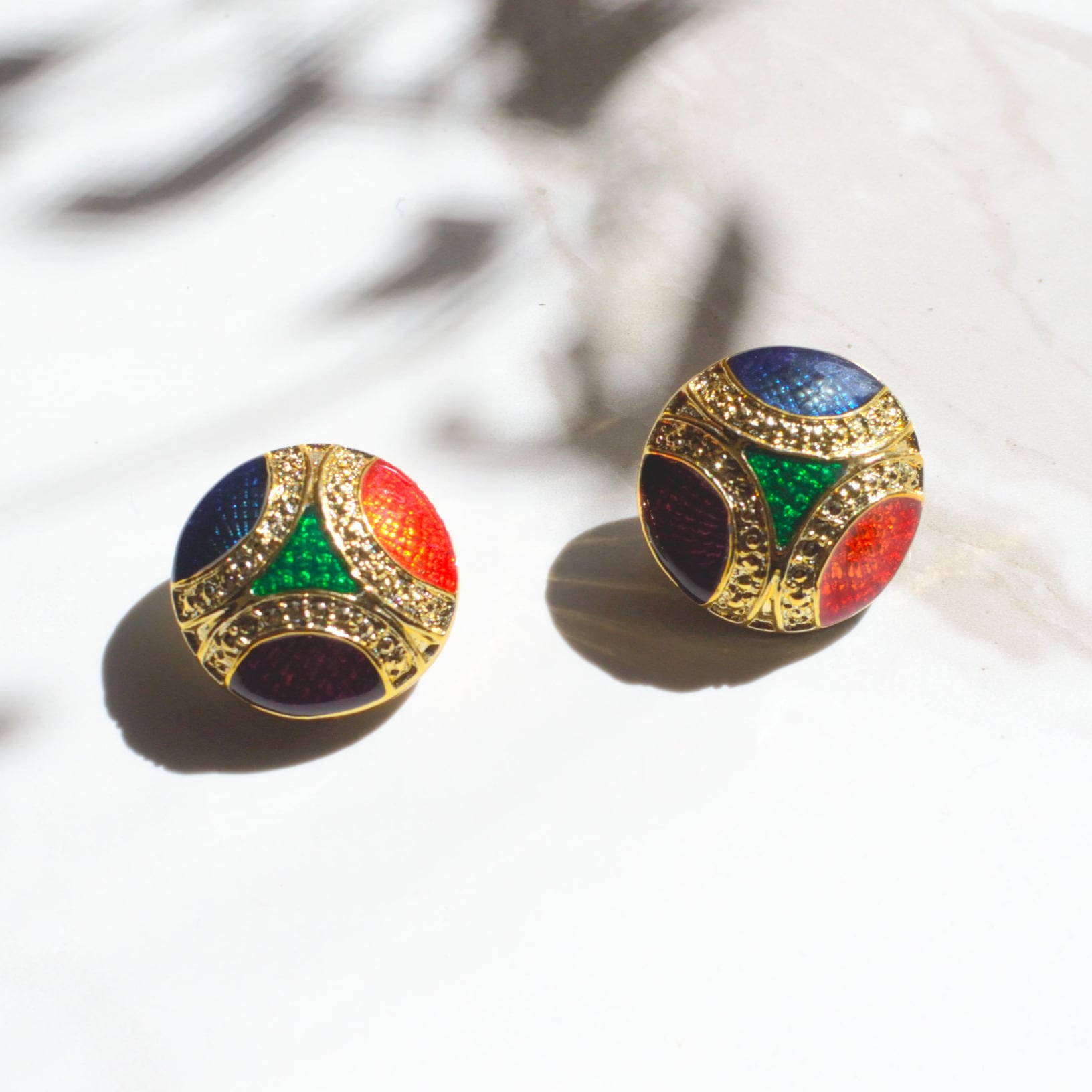 vintage earrings 大振りヴィンテージイヤリング