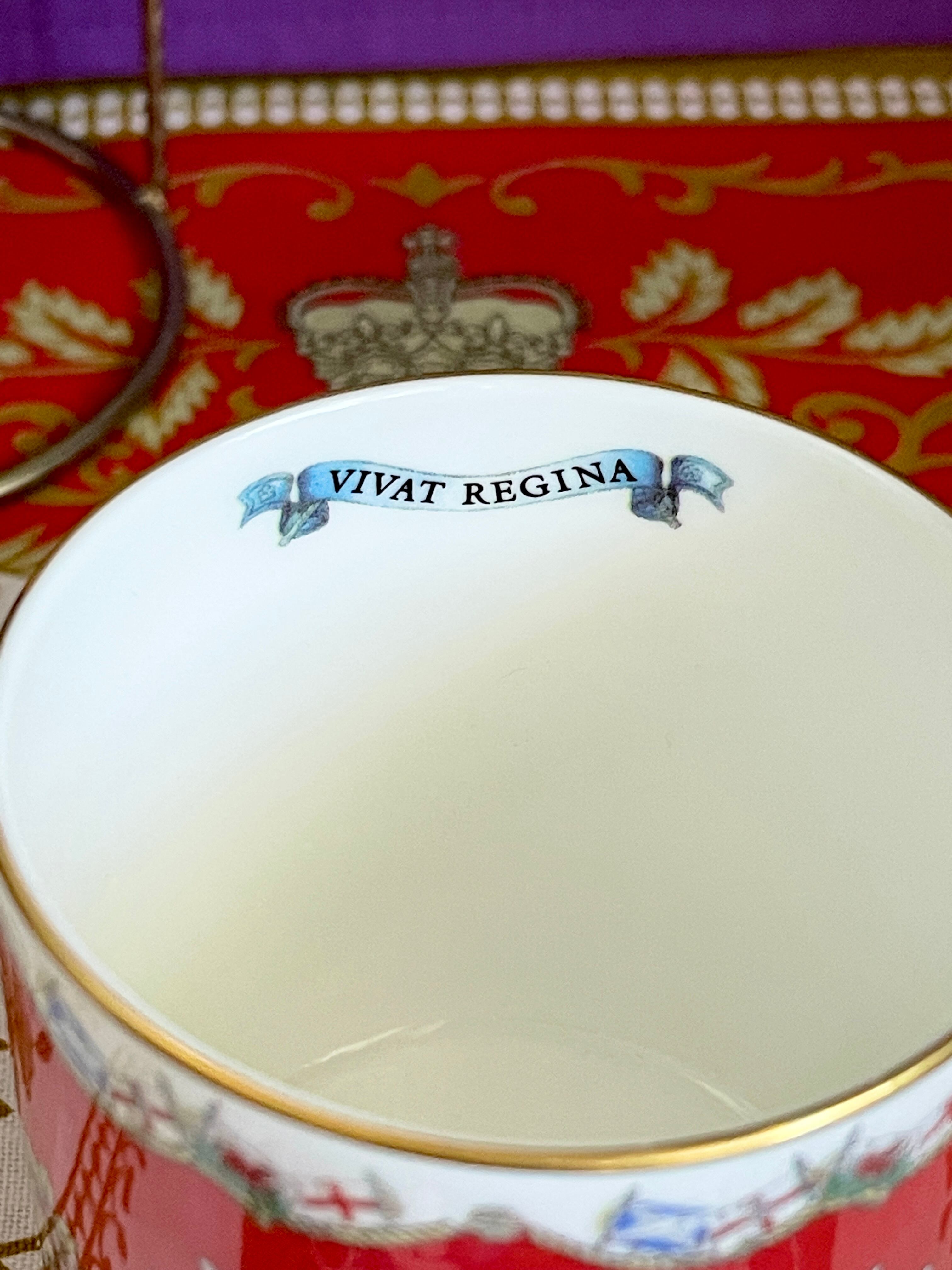 ◇在庫限り◇マグ◇エリザベス女王◇記念マグ◇ハルシオンデイズ◇英国