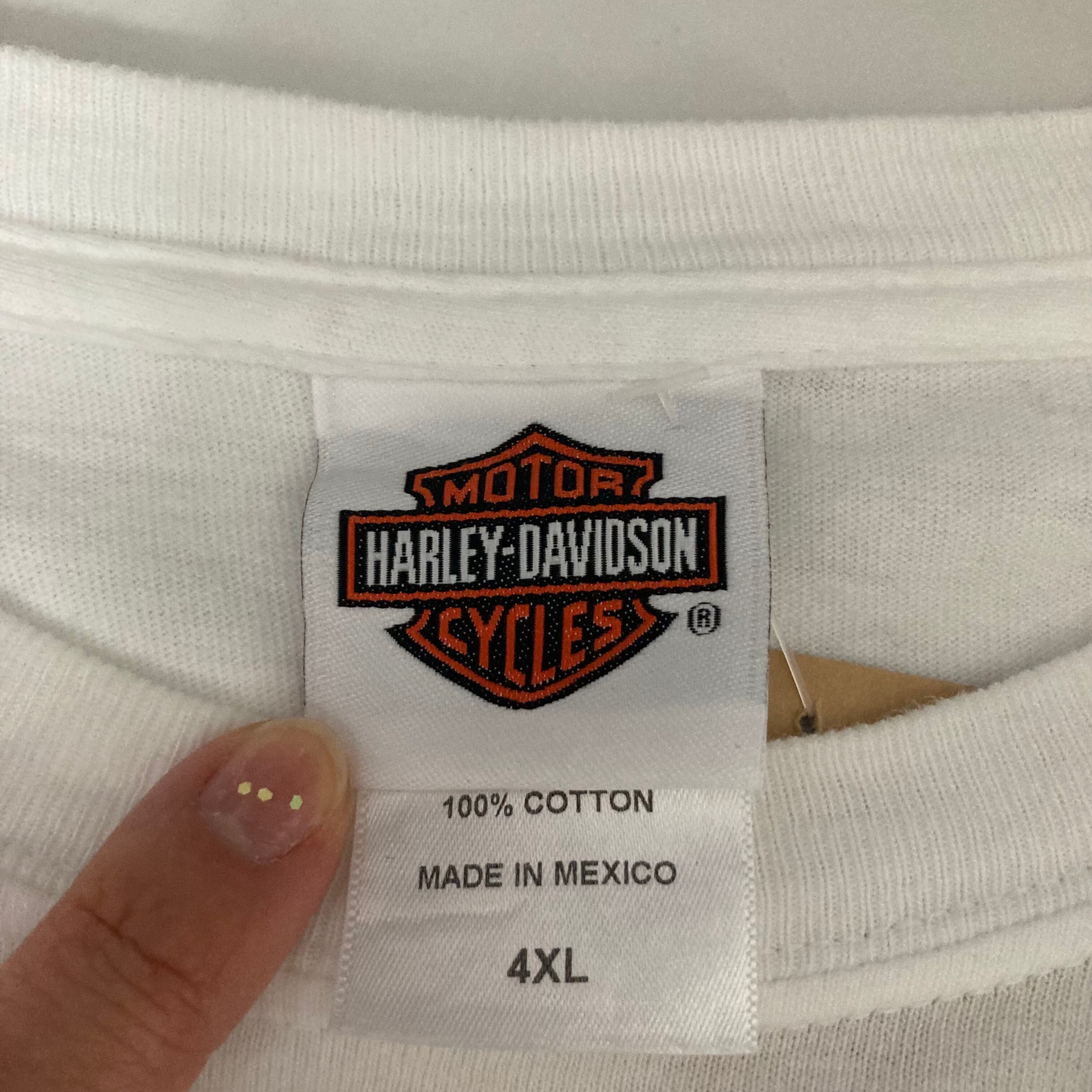 両面プリント】HARLEY DAVIDSON 長袖Tシャツ 4XL | 古着屋OLDGREEN