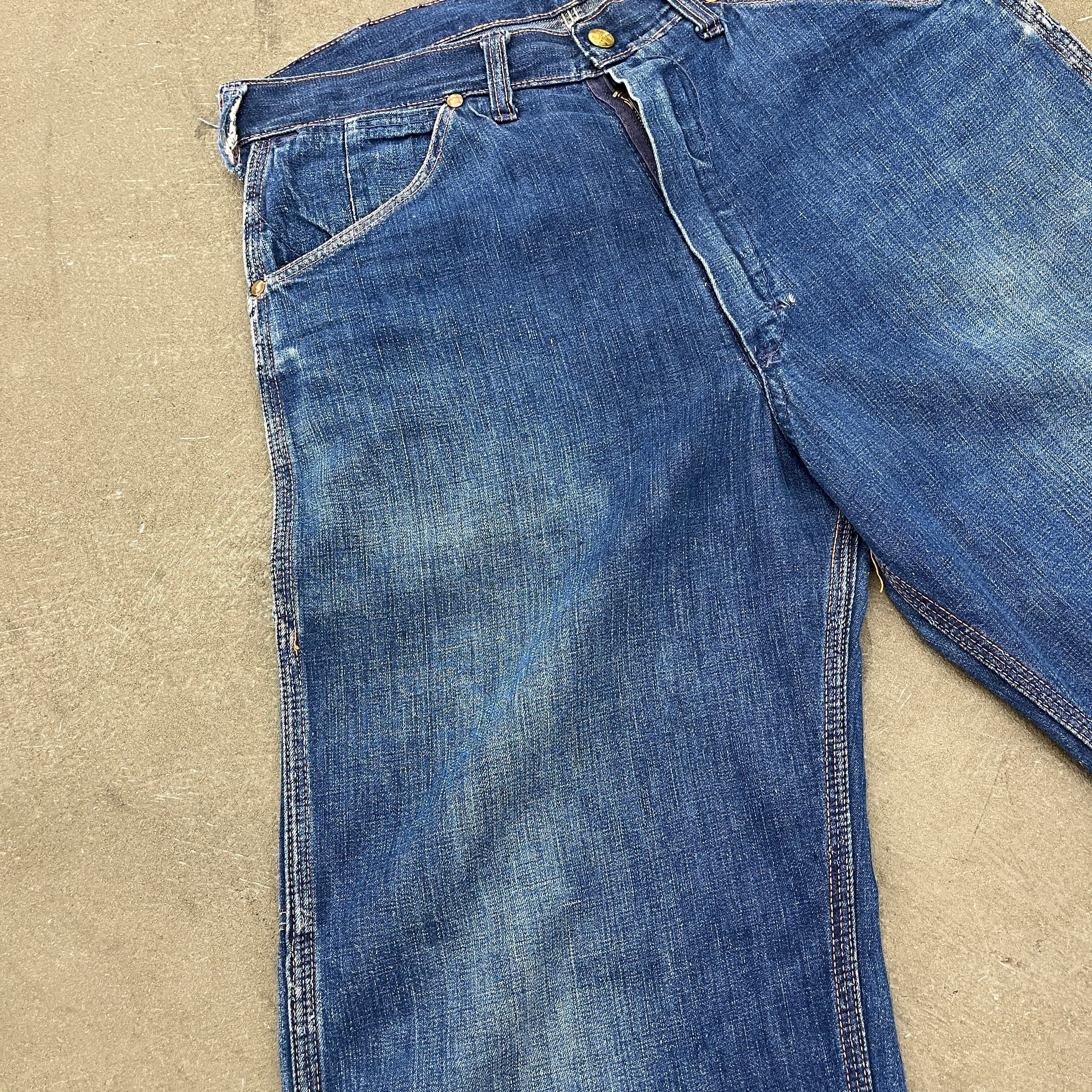 50s〜60s Blue Bell Denim Painter Pants 50年代 60年代 ブルー 50s〜60s Blue Bell Denim Painter Pants 50年代 60年代 ブルー