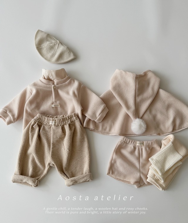 [即納XL/XXL]≪Aosta≫Winter shorts ivory 46