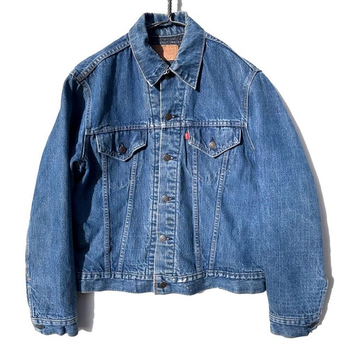 Levis 70505 [Levis 70505-0327 Small e] Denim Jacket TROY Blanket [1970s-] Vintage Denim Jacket