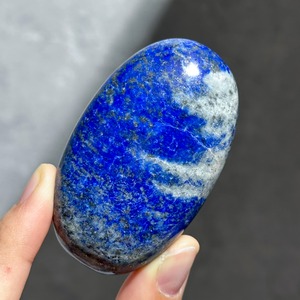 ラピスラズリ パームストーン63◇Lapis Lazuli◇天然石・鉱物・パワーストーン