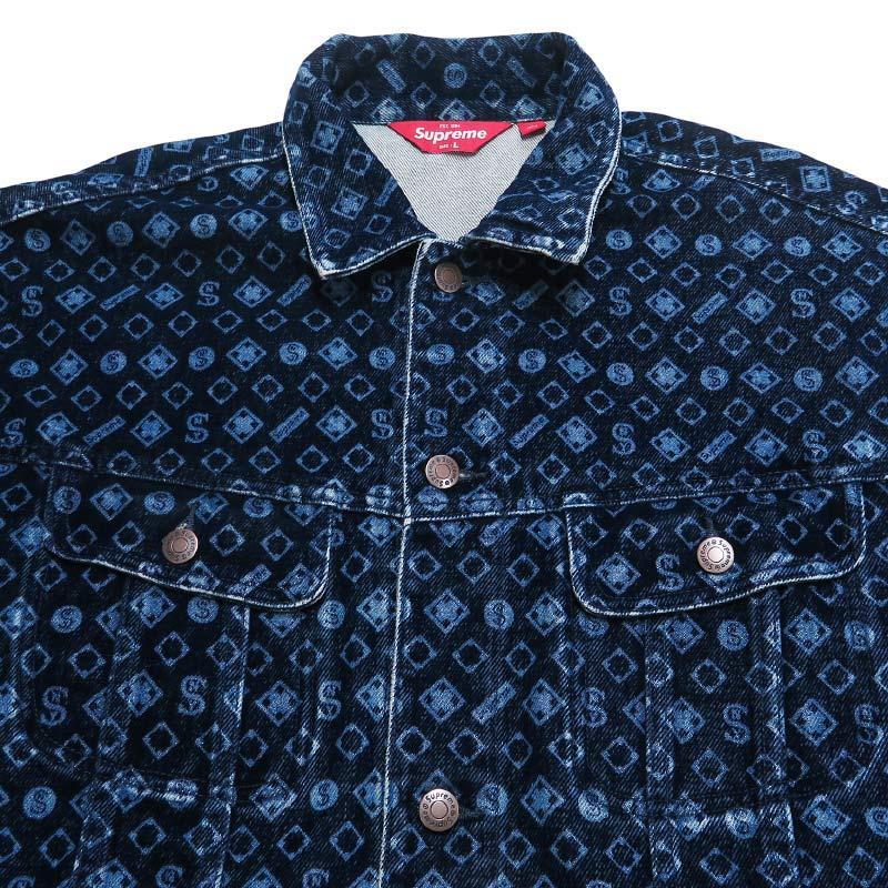 SUPREME シュプリーム 24AW FLOCKED DENIM TRUCKER JACKET フロック