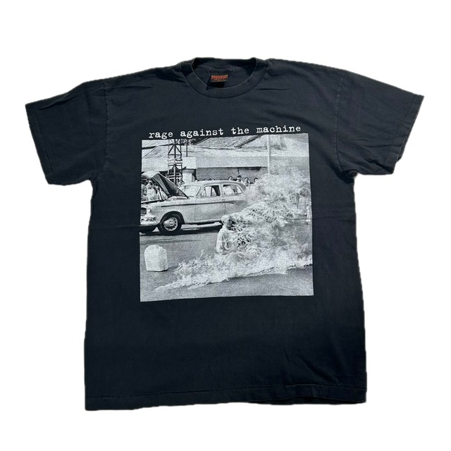 13314 レイジアゲインストザマシーン Tシャツ バンドT ロックT Ｌ