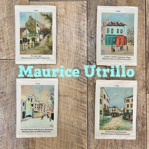 モーリス・ユトリロ Maurice Utrillo：スピーチバルーンのブックカバー