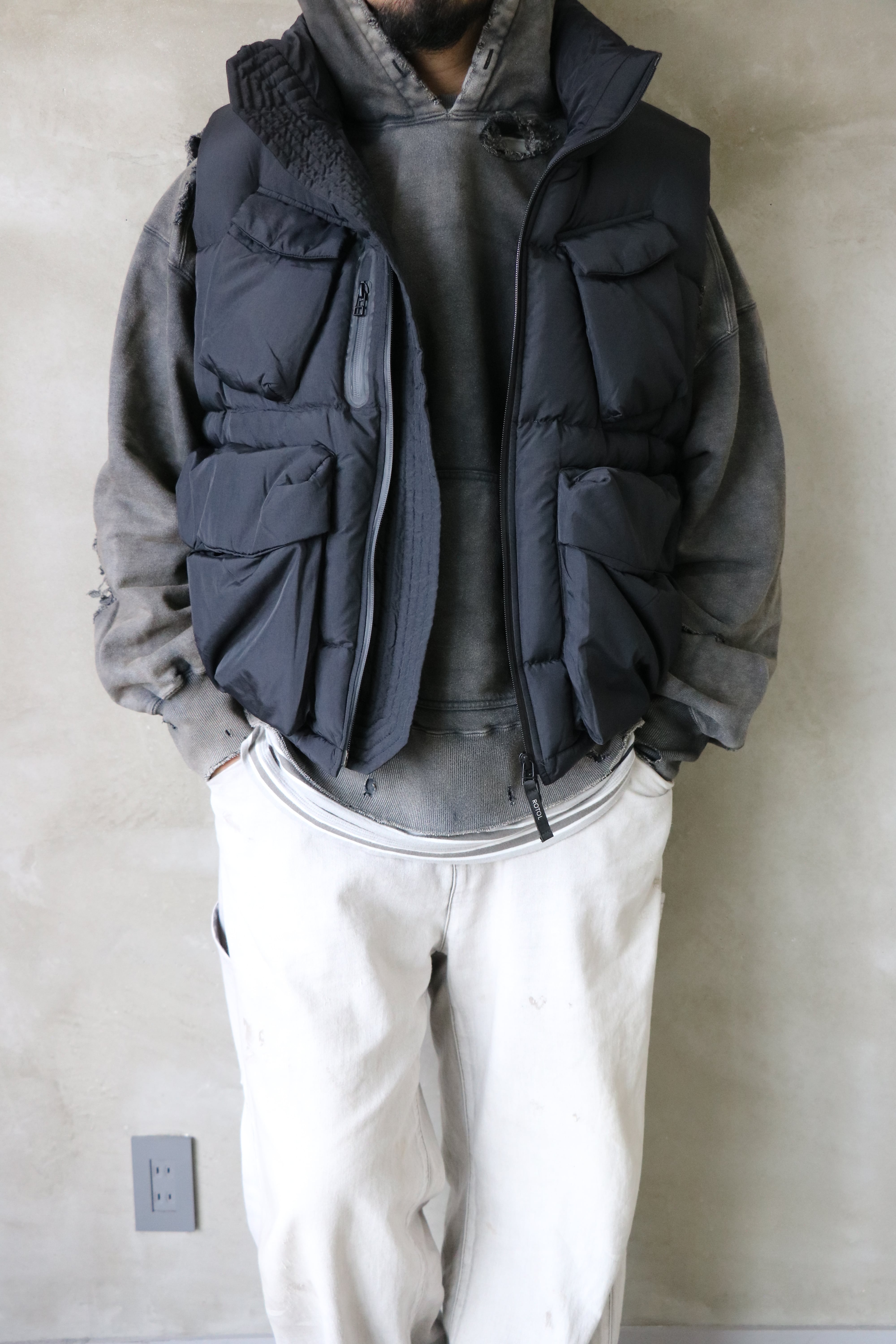 23AW ROTOL ロトル BOMMER VEST Mark2（Supreme Terry Mesh Back 5 