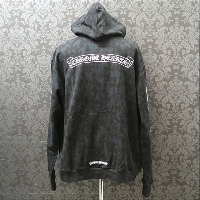 クロムハーツダークグレー フードパーカー S 楽天市場】クロムハーツ パーカー（トップス｜メンズファッション）の通販