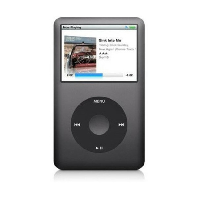 中古 保証付 送料無料】Apple iPod classic 160GB ブラック MC297J/A 