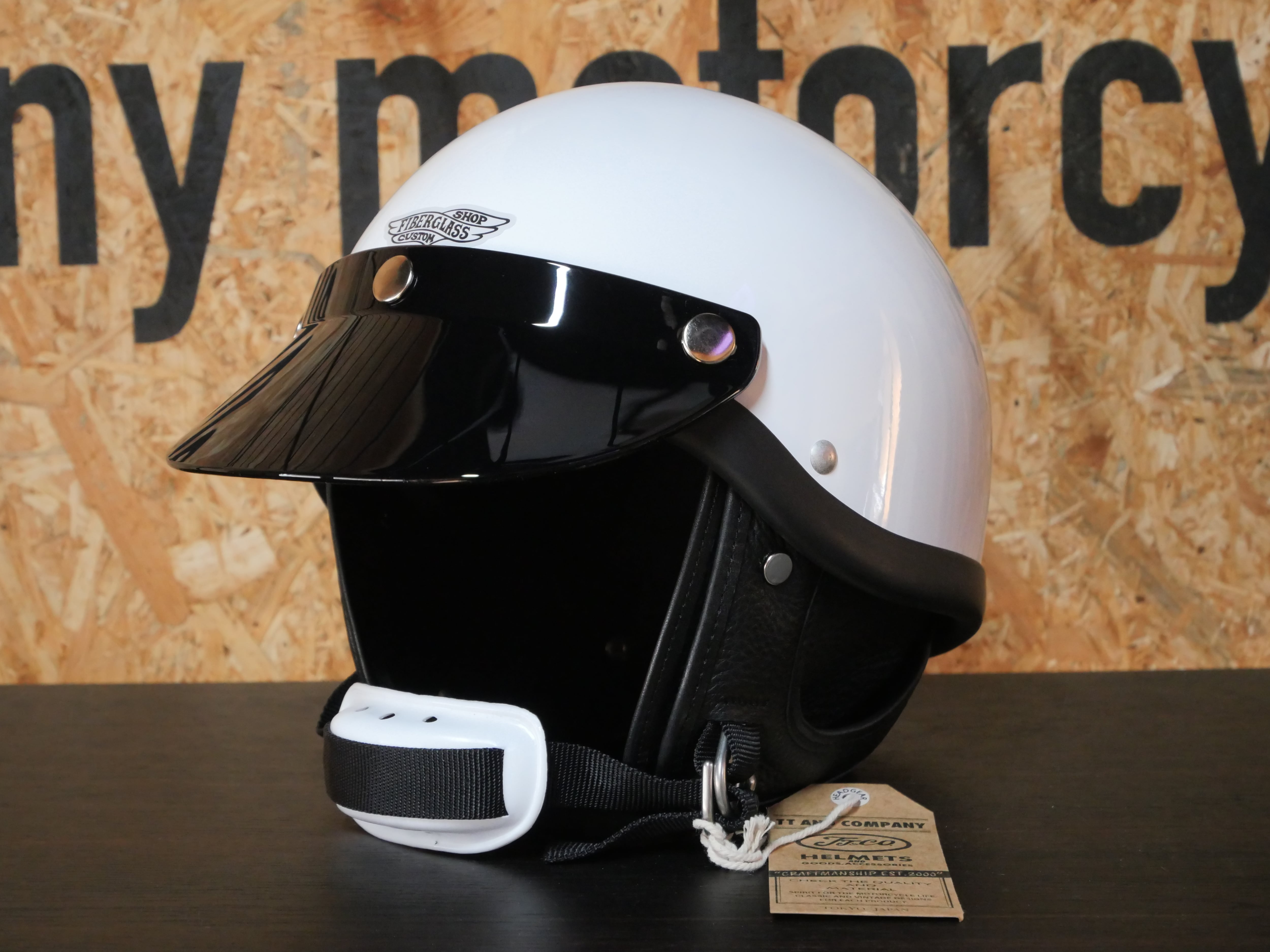 TT&CO. 【any motorcycle別注】FiberGlass Customshop SHORTY BLACK
