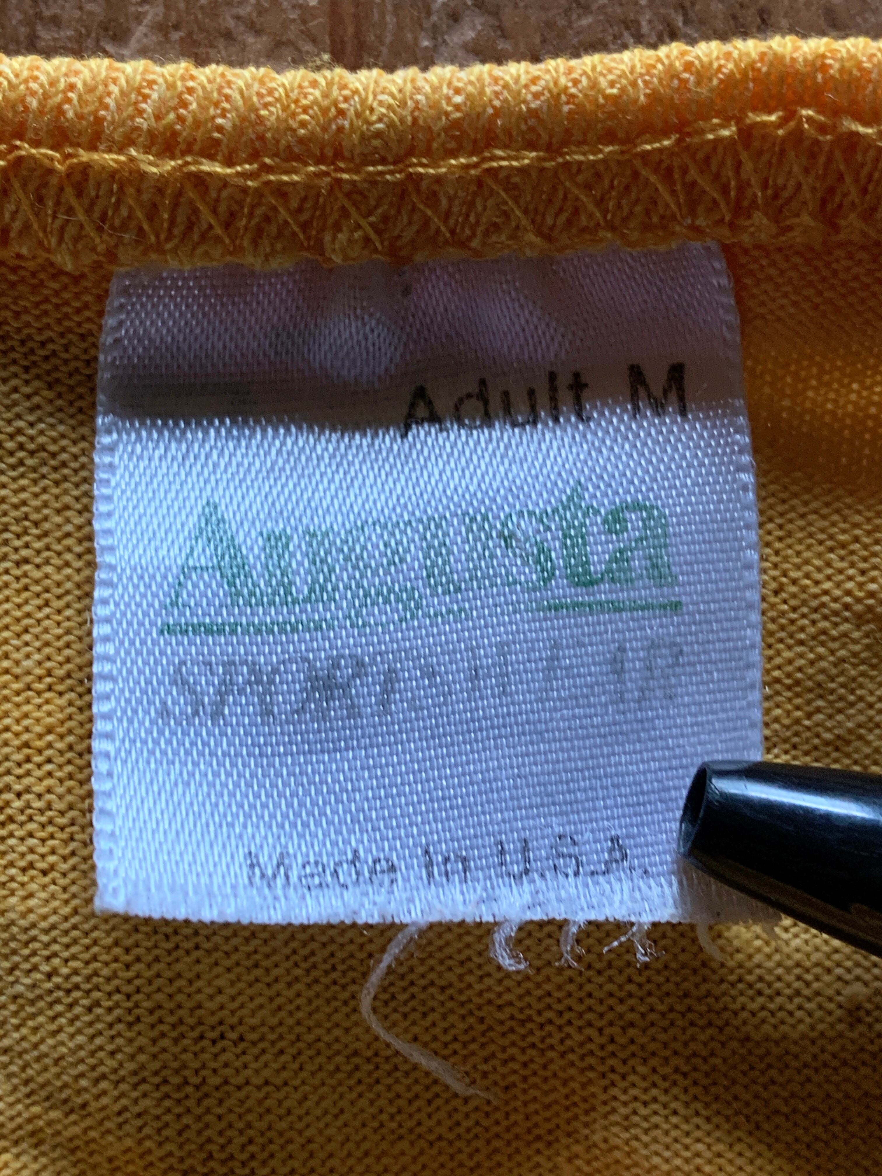 90's Augusta ヘンリーネックTシャツ 両面プリント USA製 表記M