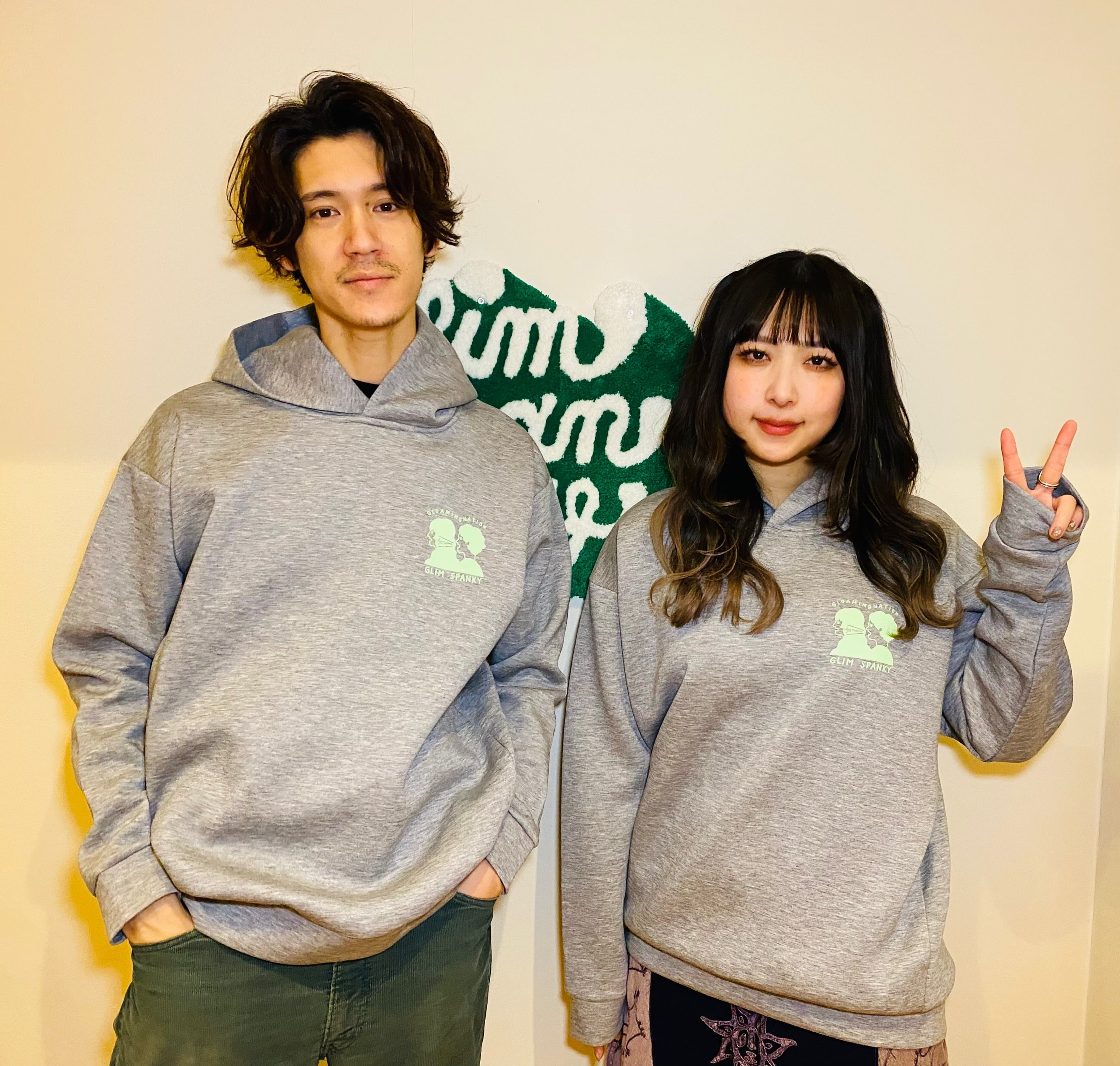 NEW !! GLIM SPANKY RADIO Gloaming Nation ダンボールニットパーカー