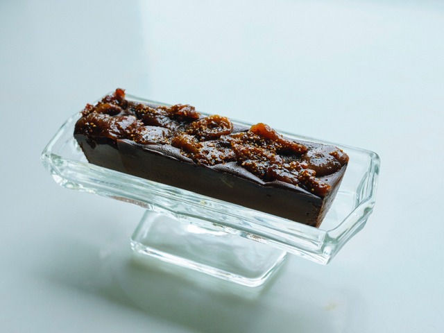 抹茶と大納言小豆のテリーヌショコラ