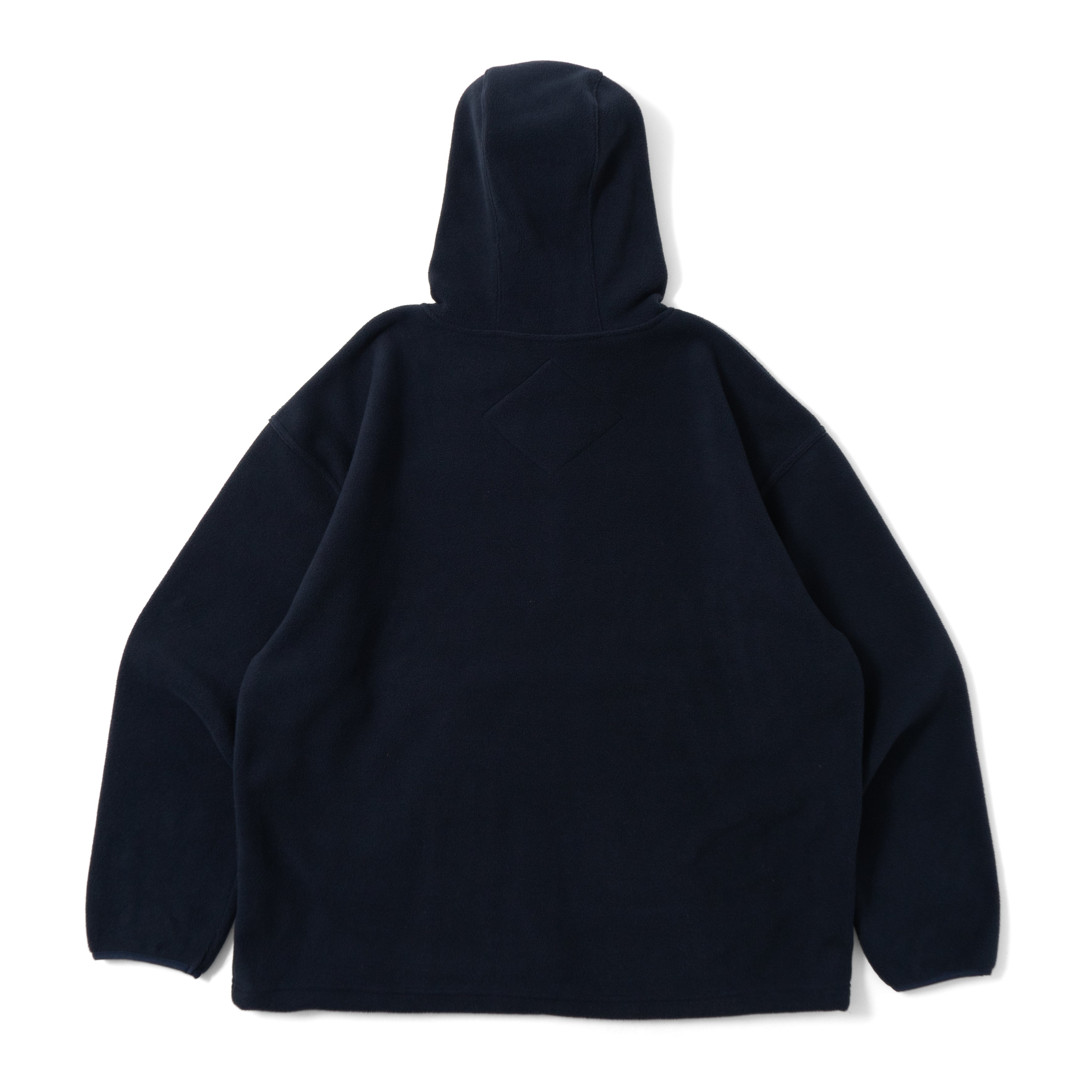 blhlc フード付きウォームアップウェア Mサイズ ネイビー/ブラック FLEECE ANORAK NAVY | What's up?