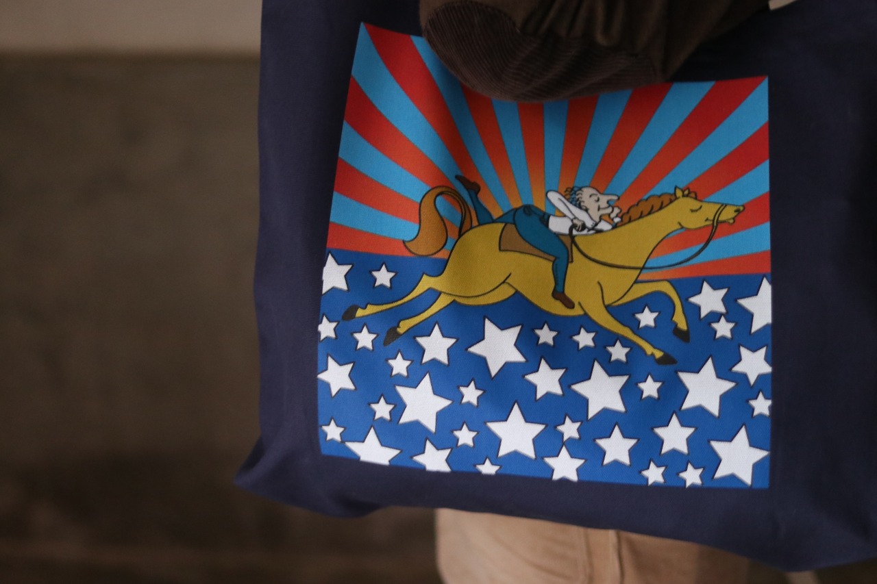 山の耳「午年トートバッグ」