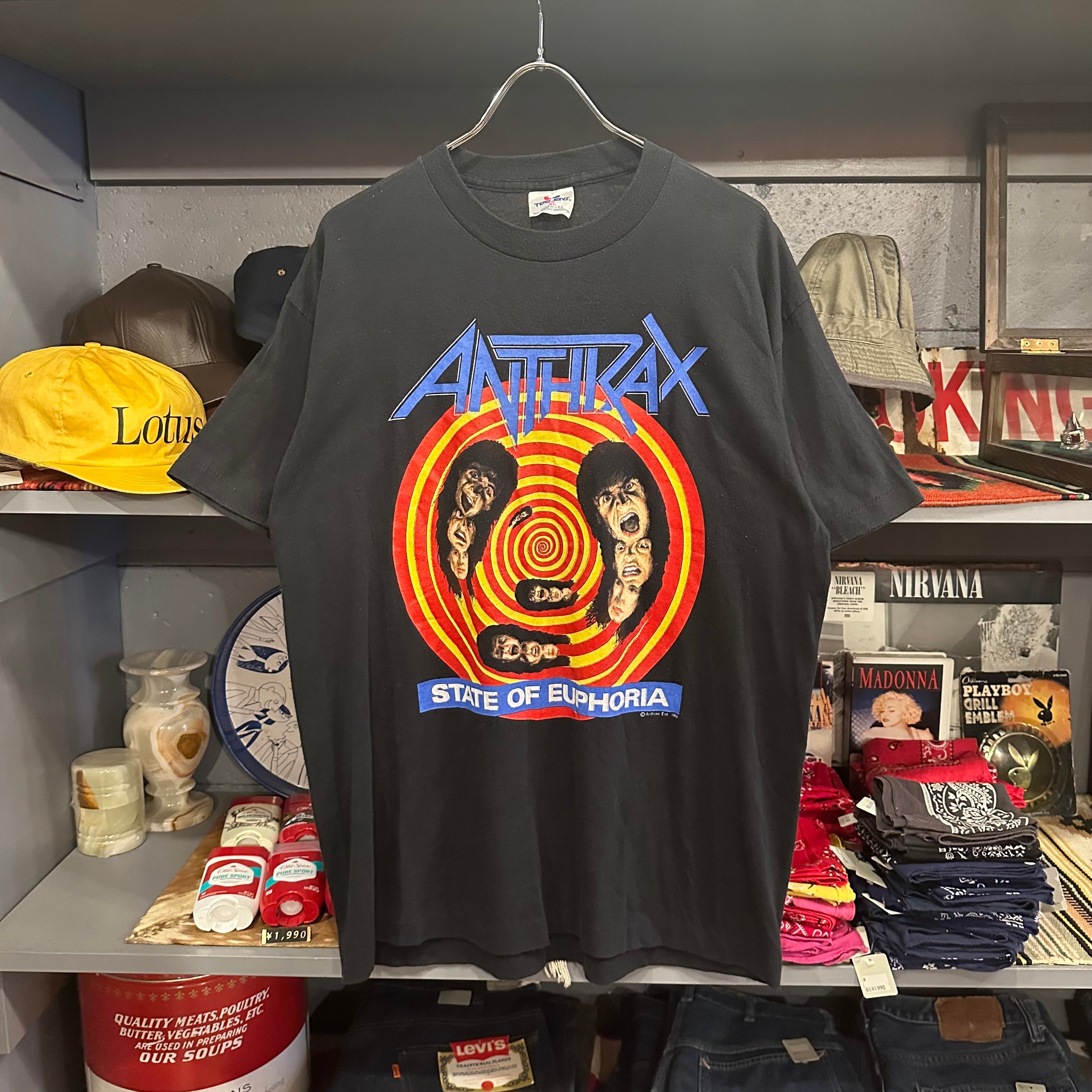 80s ANTHRAX T-shirt USA製 | VOSTOK