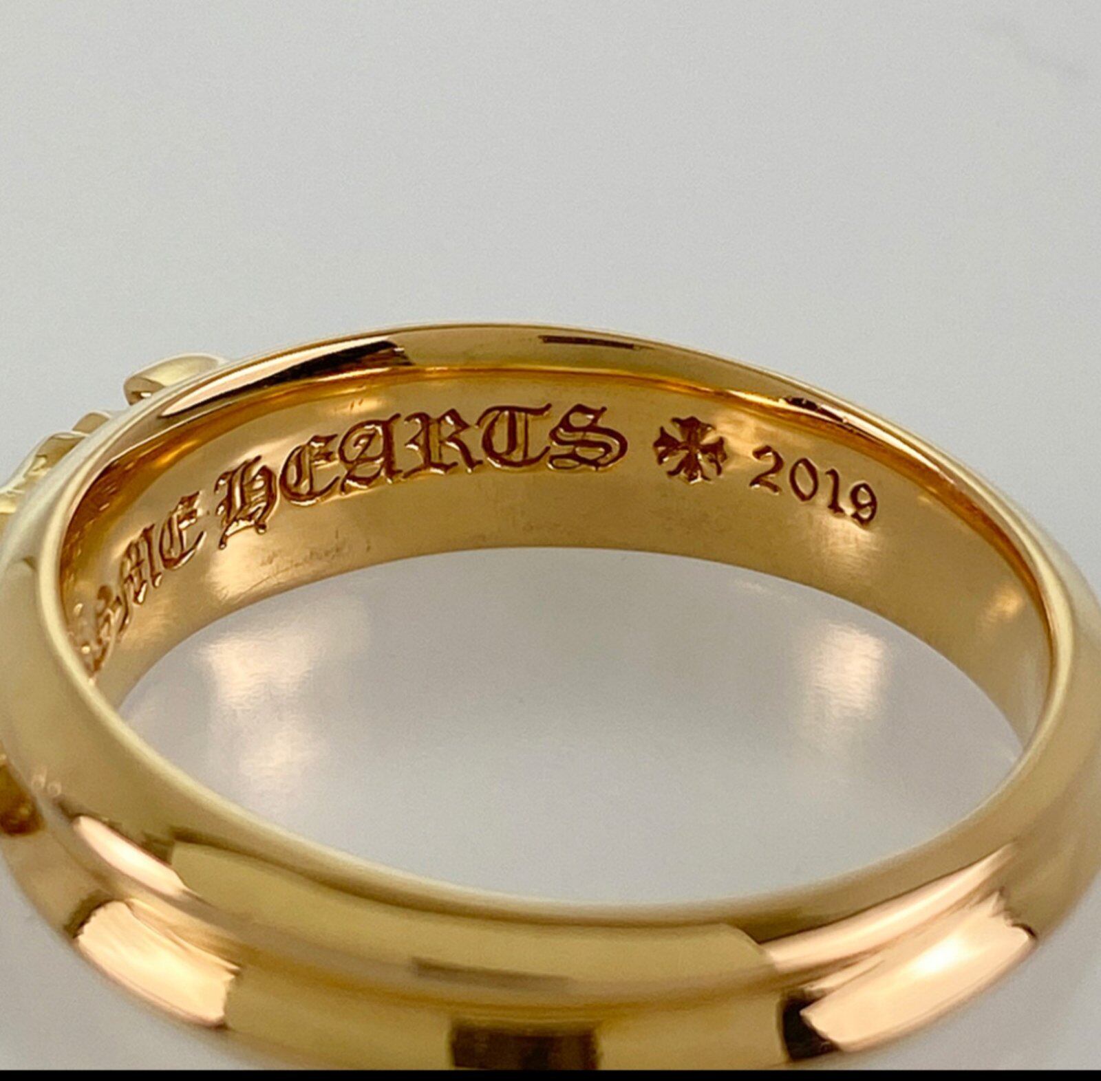 Chrome Hearts クロムハーツ　スターバンドリング　22号 CHROME HEARTS クロムハーツ スターバンド リング STAR BAND