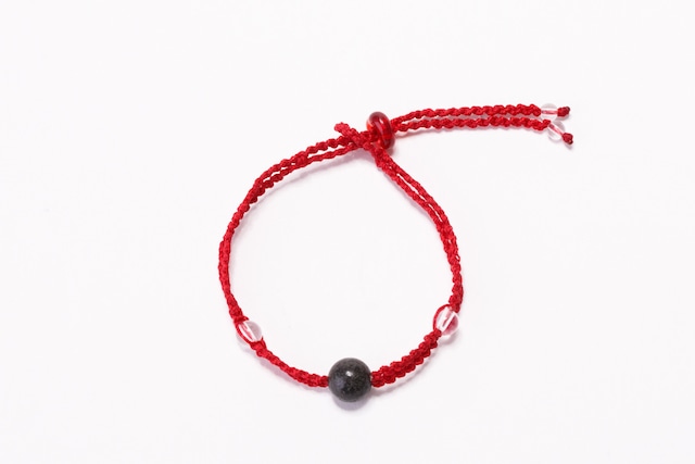 富士山溶岩ブレスレット［Lava Bracelet］〜 レッド 〜