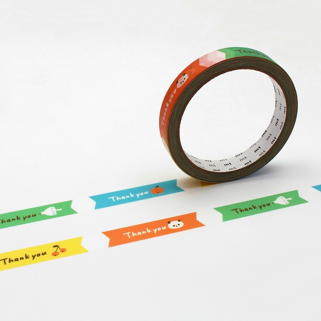 mizutama×mt　large core　強粘タイプ　Thank you　15mmマステ　mt51