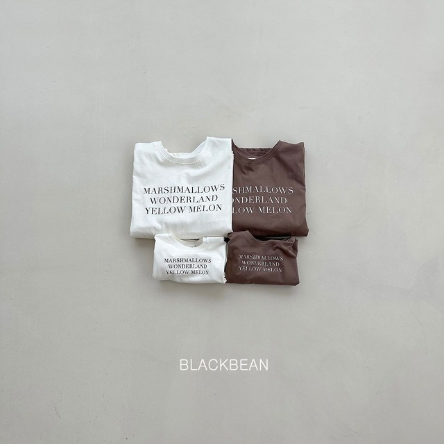【ﾉﾍﾞﾙﾃｨ＆送料無料】mom Basic T-shirt / black bean