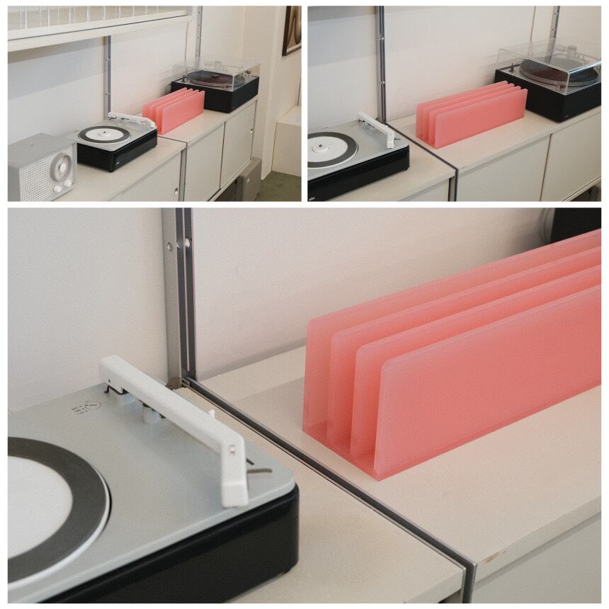 acryl LP magazine rack 3colors / アクリル LP マガジン ラック
