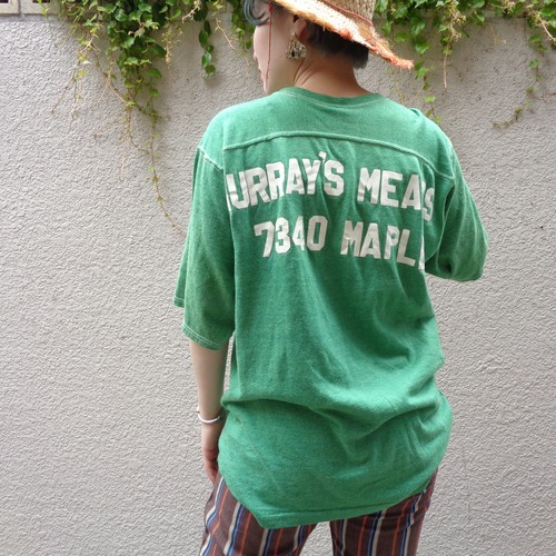 USA "MASON" football T-shirt／アメリカ製 "メイソン" フットボールTシャツ