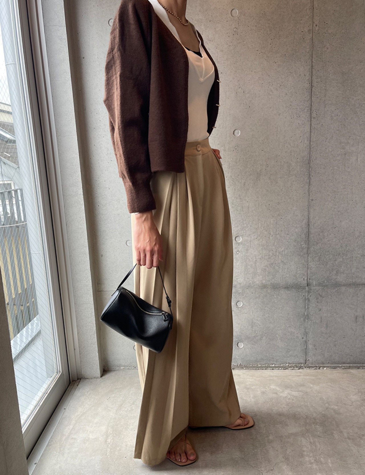 【25aw】Premium Pin-tuck Slacks_4colors