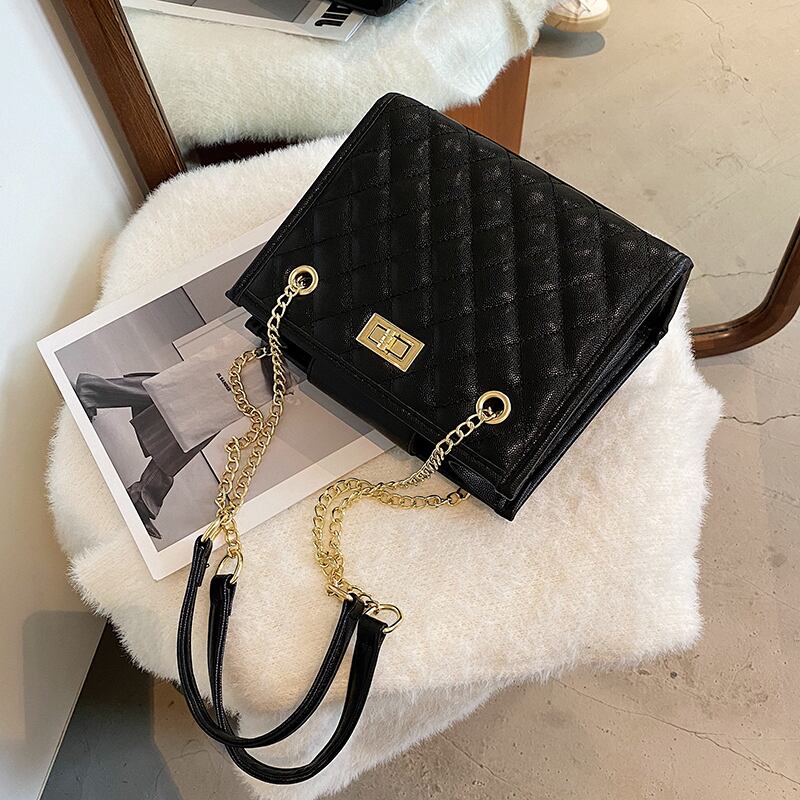 オータムウィンターチェーン 秋物 冬物 スクウェア 手作りハンドバック36856793507