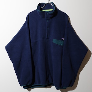 Deadstock 2XL 13年 CNY Classic Navy Synchilla Snap-T Patagonia シンチラ スナップT パタゴニア