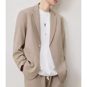 リラックスフィット ジャケット&パンツ セットアップ af0035