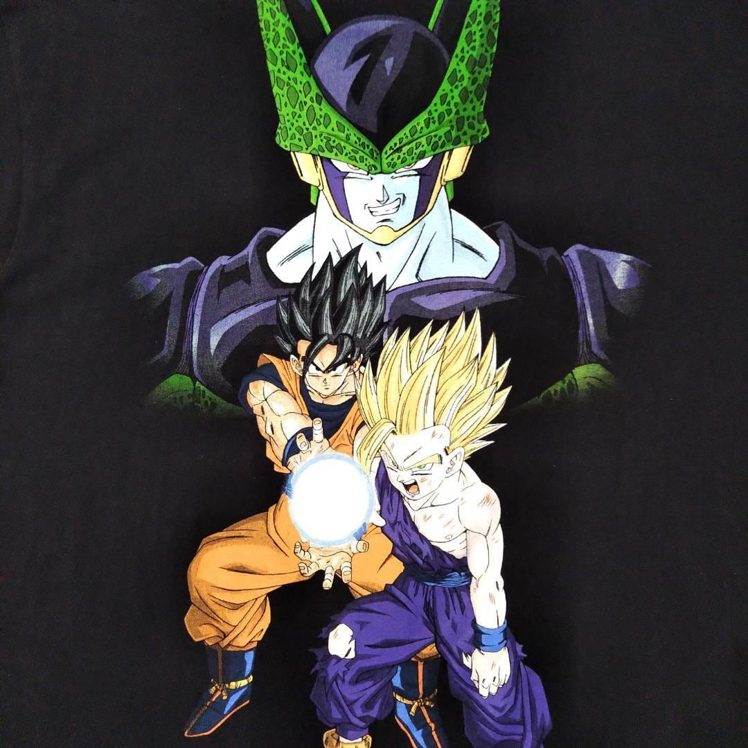 古着 ドラゴンボールZ Tシャツ XLサイズ 黒 孫悟空 セル アニメT 古着 ドラゴンボールZ Tシャツ XLサイズ 黒 孫悟空 セル アニメT