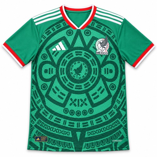 【お取り寄せ】メキシコ代表 2026 ホーム サッカーユニフォーム ネーム 背番号 カスタム可（プレイヤーバージョン）