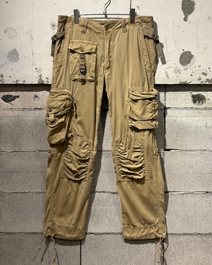 【Caka otto】90's “Polo by Ralph Lauren” Multiple Gimmick Vintage Parachute Pants