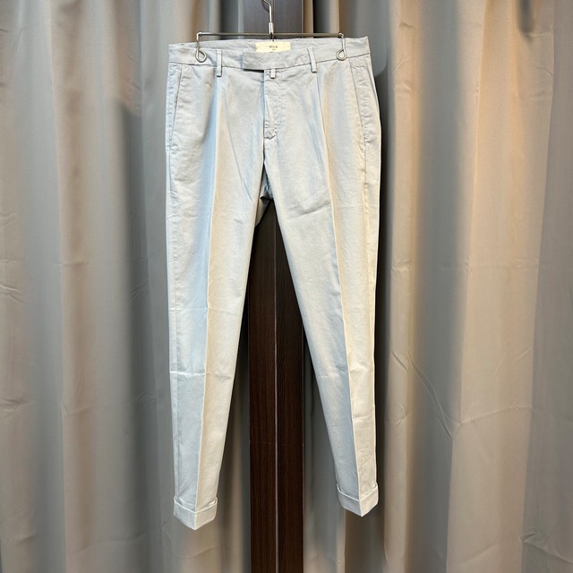 BRIGLIA COTTON STRETCH SLACKS《46》