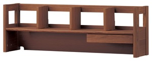 【努力特価】KOIZUMI(コイズミ) BEENO ビーノ 105デスクシェルフ サイズ:W1044×D233×H350mm BDA-163WT ダークブラウン